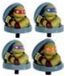 Bike Fashion Ninja Turtles Fietsbel Geassorteerd Bruin