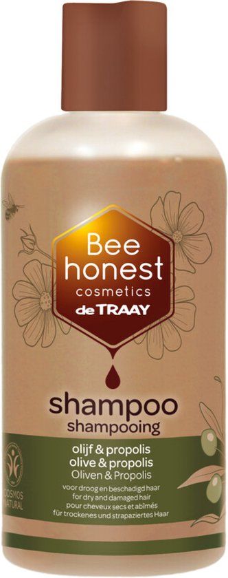De Traay Bee Honest Shampoo Olijf & Propolis 250 ml