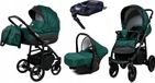 BabyLux® Axel | 4in1 Kinderwagen Set | Bottle Green | Kombikinderwagen | Kinderwagenset