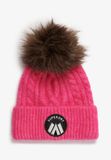 Superdry Cable Luxe Muts Roze