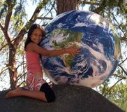 Orbis Earthball Opblaasbare wereldbol - globe Aarde NASA Satellietbeeld Giga