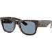 Ray Ban Mega Wayfarer Havana Blue Zonnebril Unisex Kunststof Blauw Bruin
