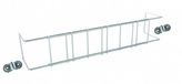 Sauvic 70-100 Cm Uitschuifbare Raamhouder Zilver