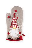 Excelsa Gnomo Ovenwant, katoen, kerstdecoratie, 32,5 x 16,5 cm