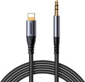 Joyroom - Lightning naar 3.5mm Mini Jack kabel - 1.2 meter - Zwart