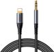 Joyroom - Lightning naar 3.5mm Mini Jack kabel - 1.2 meter - Zwart