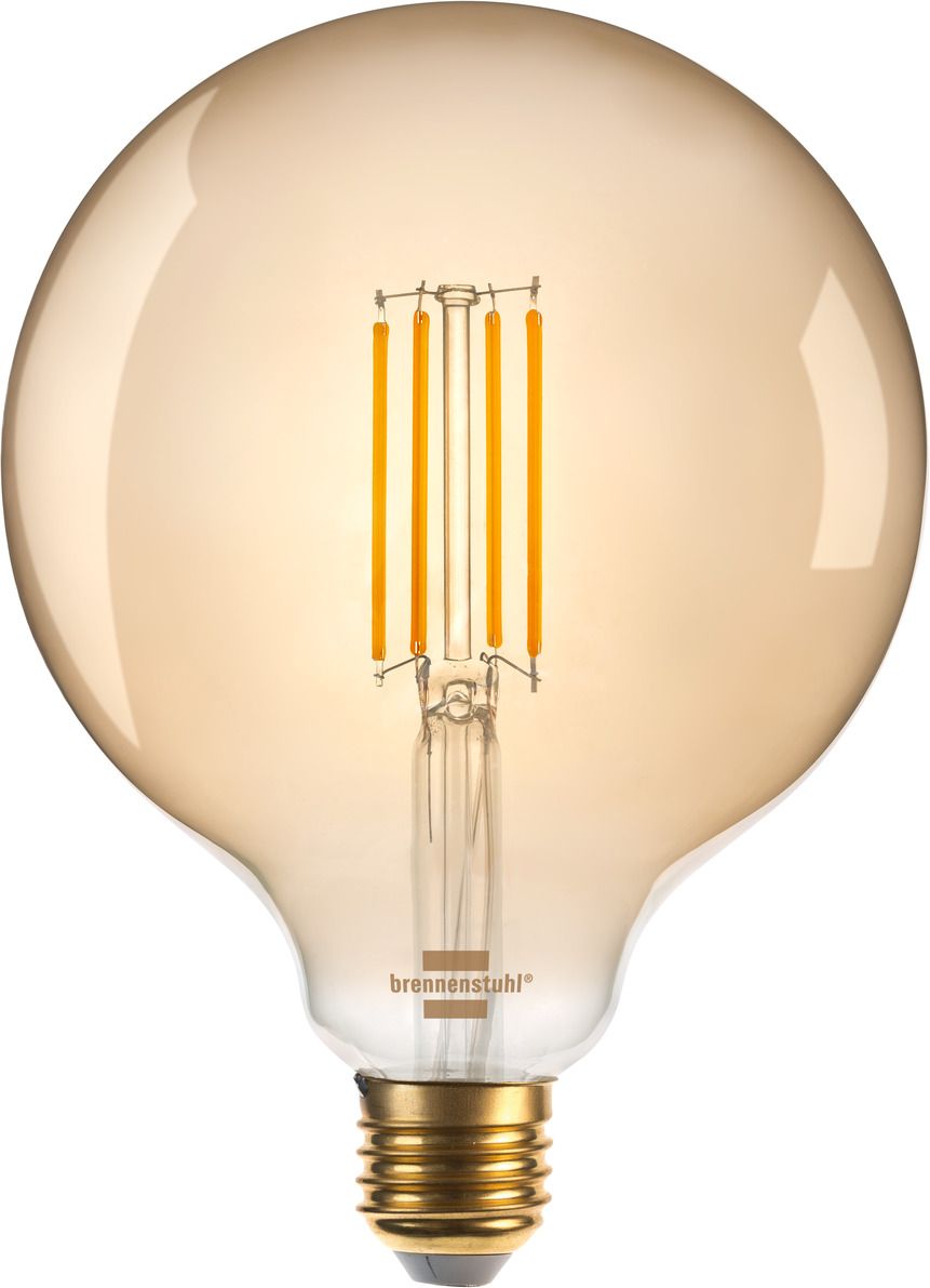 Brennenstuhl WiFi LED Globe Lamp - E27 - 5W - 470lm - Warm Wit - Goud