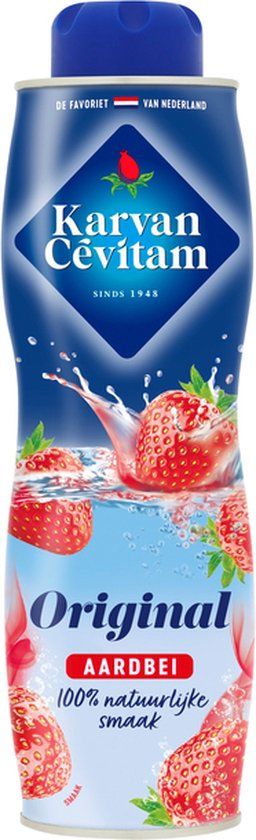 Karvan Cévitam Siroop Aardbei - 600ml
