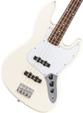 Fender Standard Jazz Bass LRL Olympic White - Elektrische basgitaar