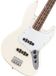 Fender Standard Jazz Bass LRL Olympic White - Elektrische basgitaar
