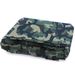 FLOORDIREKT Dekzeil - Beschermhoes - Bootzeil - Tentzeil - Onderzeil voor Camping & Buiten - Waterdicht - Met Ogen -Bouwzeil - Camouflage - 100 g/m²- 3 x 4 m