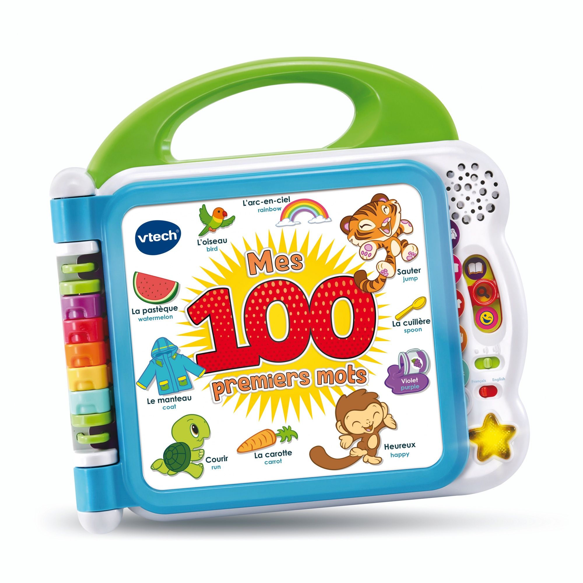 VTech 80-601505 My First Bilingual Picture Book, Multicolour