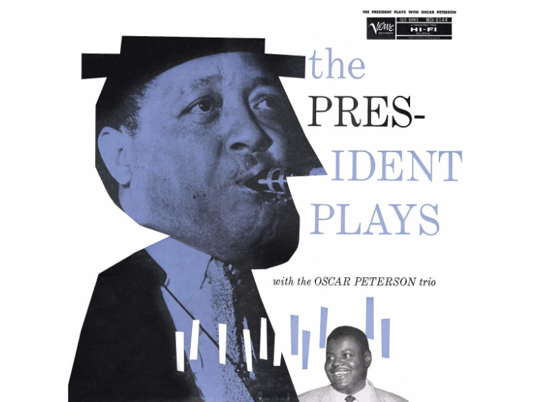 Verve Oscar Trio Peterson - The President Plays With the Oscar LP