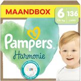 Pampers Harmonie Maat 6 Maandbox - 136 luiers (13+ kg)