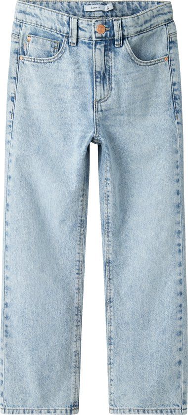 Name it Jeans Straight Leg Light Blue Bleached Denim