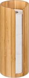 Merkloos Relaxdays Toiletrolhouder - Bamboe - Vrijstaand - Voor 3 Rollen - 33,5 x 14,5 cm