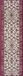 Hanse Home Design loper Vintage - rood/crème 80x500 cm