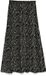 VERO MODA VMEASY JOY MAXI SLIT SKIRT WVN GA Dames Rokken M Zwart Zebraprint Viscose