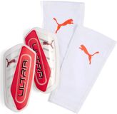 Puma Ultra Flex Sleeve Scheenbeschermers - Volwassenen - Polyester - Puma White / Ultra Red - Maat M