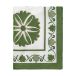 Pick a Poppy Suzani nappe Vert, 350x150 cm
