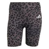 Adidas Optime Essentials Workout Legging Dames - Maat XL - Grijs/Zwart - Panterprint