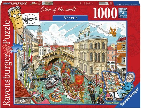 Ravensburger Fleroux - Venetie Puzzel (1000 stukjes)