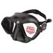 SEAC Wild - Siliconen duikmasker met laag volume | Anti-condens-masker met dubbele lens met 3D-gesp en perifeer zicht voor snorkelen en onderwatervissen
