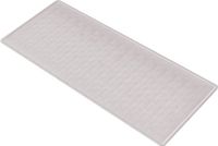 Kleine Wolke Antislip badmat Ruby zilvergrijs 35x75cm