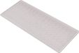 Kleine Wolke Antislip badmat Ruby zilvergrijs 35x75cm