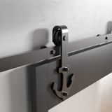 SOTECH Schuifdeursysteem ANCORA 2,36 m rol-Ø 70 mm zwart