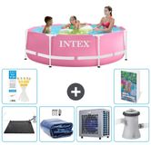 Intex Rond Frame Zwembad - 244 x 76 cm - Roze