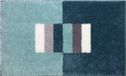 Casilin Elba tapis de bain - 65x115cm - Océan/Bleu - Acrylique - Rectangle - Antidérapant