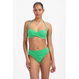 Beachlife Mid Waist Bottom Bikinibroekje Dames Groen