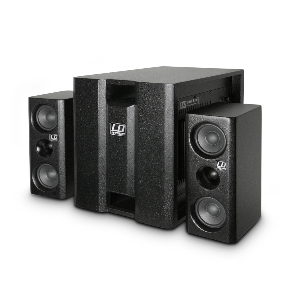 LD Systems Dave 8 XS surround set / zwart