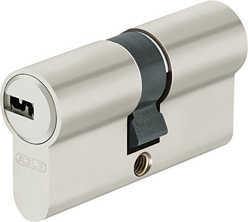 Abus Profielcilinder D6Xnp Met Codekaart En 5 Sleutels 35/45 Nikkel Gepolijst.