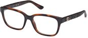 Guess GU50308 Dark havana 55/17/140 Vrouwen Brilmonturen