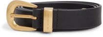 Tommy Hilfiger Riem 'NEW WEST' zwart Leer Unisex Herfst/Winter