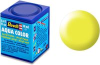 Revell Hobbyverf Acrylverf - Aqua #312 Luminous Yellow - Satin - RAL1026 - Acryl - Verf potje - 18 ml