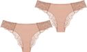 Triumph Wild Peony Florale Brazilian slip Vrouwen PINK PEARL
