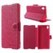 LD A000330 Case beschermhoes met klapdeksel voor Sony Xperia Z4, roze