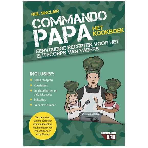 Boeken Commando papa kookboek