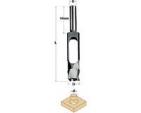 CMT ORANGE TOOLS® SP proppenboor Ø 12 - Ø 24 x 140 mm. S=Ø13, Rechts draaiend