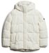 Superdry Montpellier gevoerde jas Dames Star White