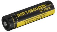 Nitecore IMR14500 650mAh Oplaadbare Batterij Button Top