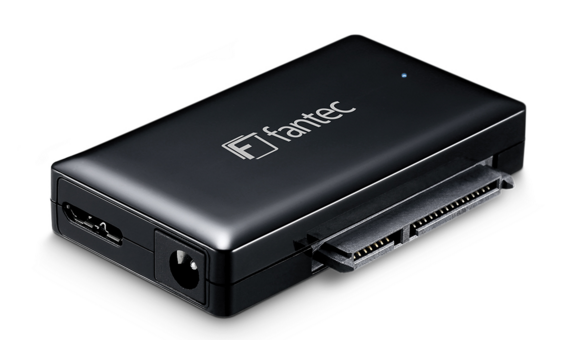 Fantec AD-U3SA - USB 3.0 naar SATA adapter - Zwart