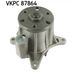 SKF Pompe à eau, Refroidissement du moteur VKPC 87864 Jaguar C2C37771 LR013164