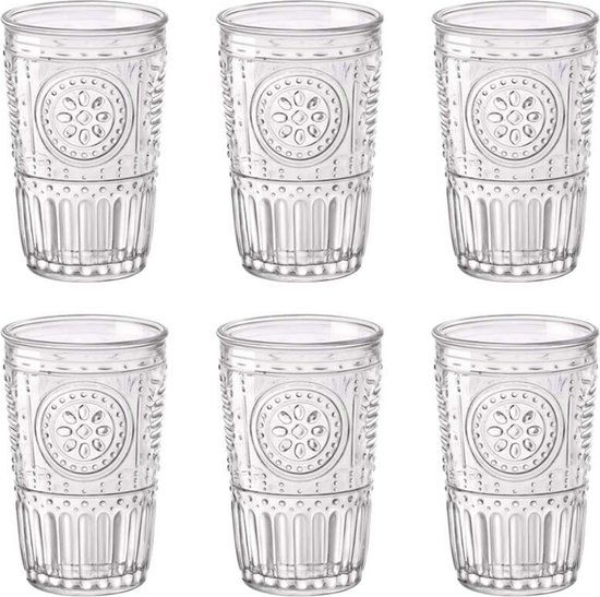 Bormioli Rocco Romantic Longdrinkglas 32,5 Cl - 6 Stuks