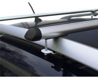 Menabo Raven | Porte-bagages de toit pour Opel - Omega Break (1986-2004) - Aluminium - Longueur 130 cm - Capacité de charge 60 kg - Jeu de 2