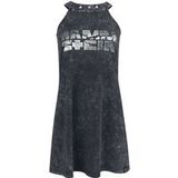 Rammstein Mini-jurk - S tot 3XL - voor Vrouwen - donkergrijs
