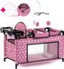 Poppenbed Bayer Design Multibed for dolls up to 46cm dark pink